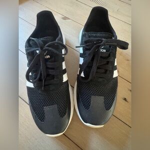 Adidas Classic Black and White Trainers
